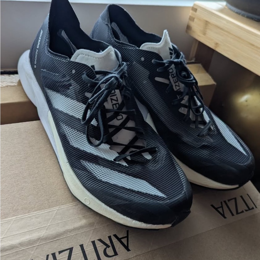 Adidas Women’s Black and White Athletic Shoes